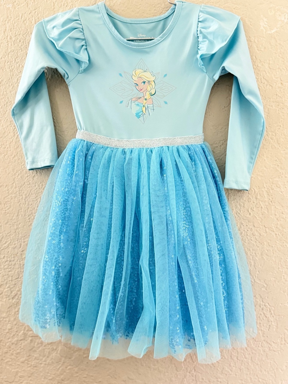 Disney Light Blue Elsa Tulle Dress Costume 3T